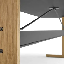 HAY Desks And Office Tables*Passerelle Desk | Desk | Oak-Black