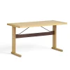 HAY Desks And Office Tables*Passerelle Desk | Desk | Oak-Burgundy