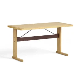 HAY Desks And Office Tables*Passerelle Desk | Desk | Oak-Burgundy