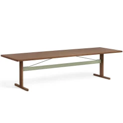 HAY Dining Tables*Passerelle Table | Table | Walnut-Olive Green
