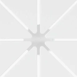 Knoll Outdoor Tables*Petal Coffee Table | Outdoor Table | White