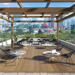 Knoll Outdoor Tables*Petal Coffee Table | Outdoor Table | White