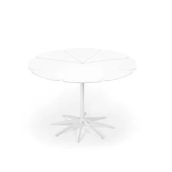 Knoll Outdoor Tables*Petal Dining Table | Outdoor Table | White