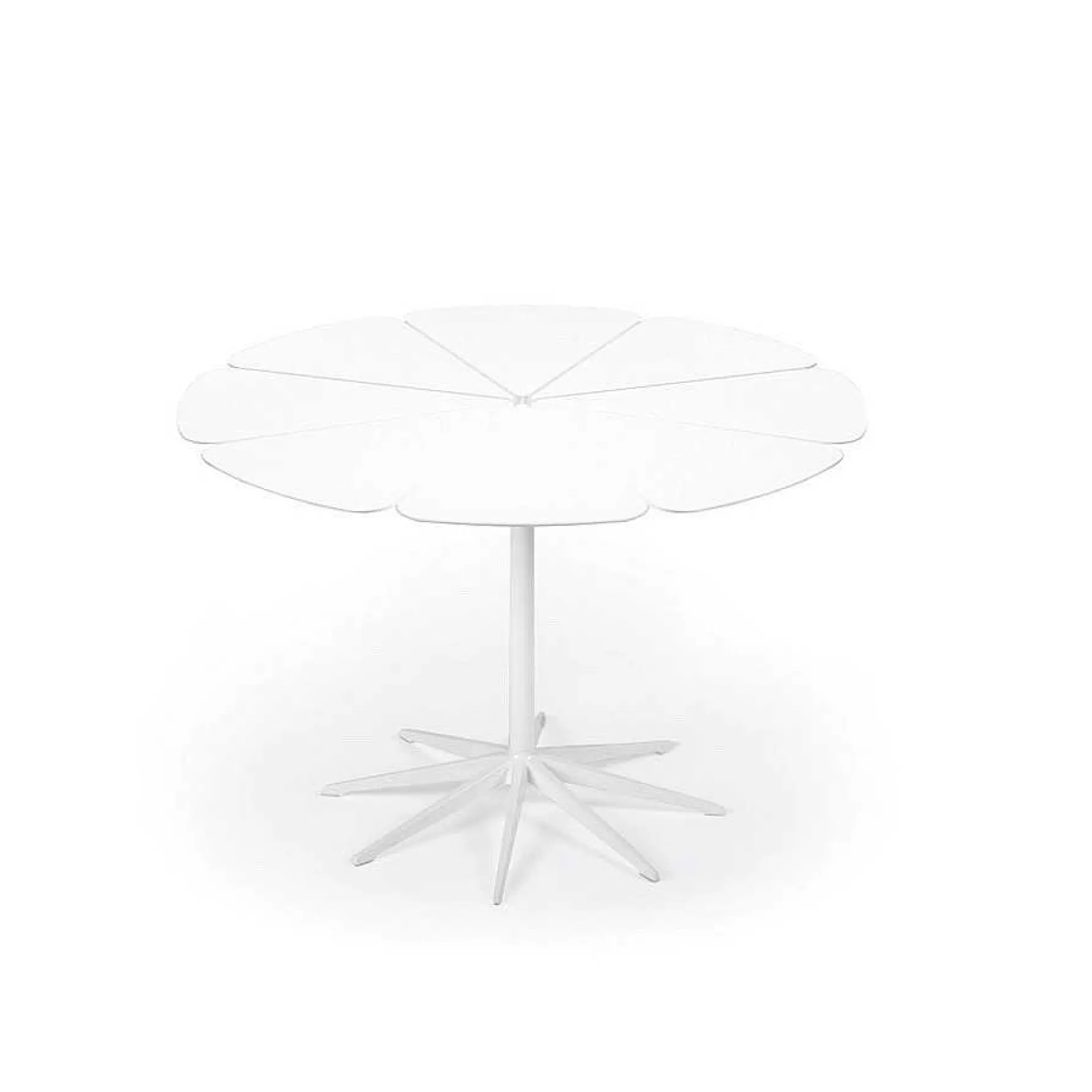 Knoll Outdoor Tables*Petal Dining Table | Outdoor Table | White