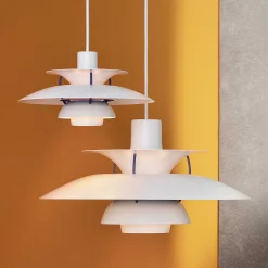 Louis Poulsen Pendant Lights*Ph 5 Mini | Pendant Lamp | Classic White