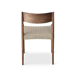 DK3 Chairs*Pia Chair | Walnut - Paper Cordel