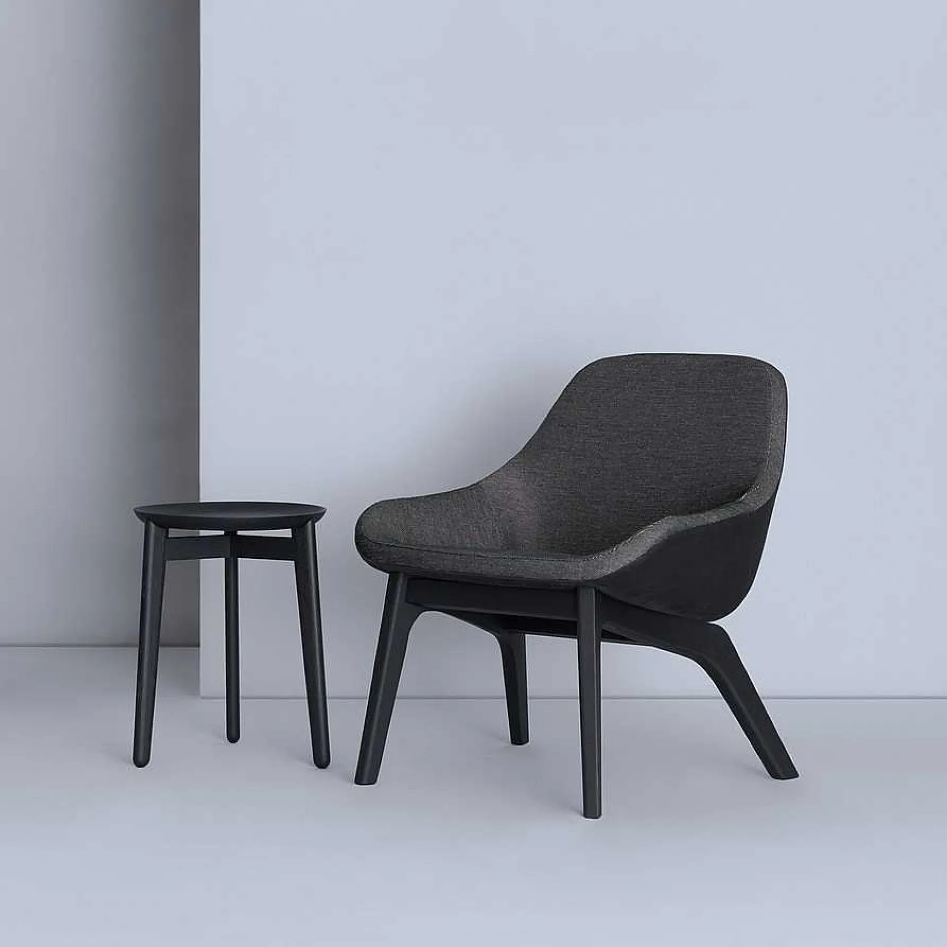 Zeitraum Coffee Tables*Plaisir 1 | Oak Stained Graphite Black