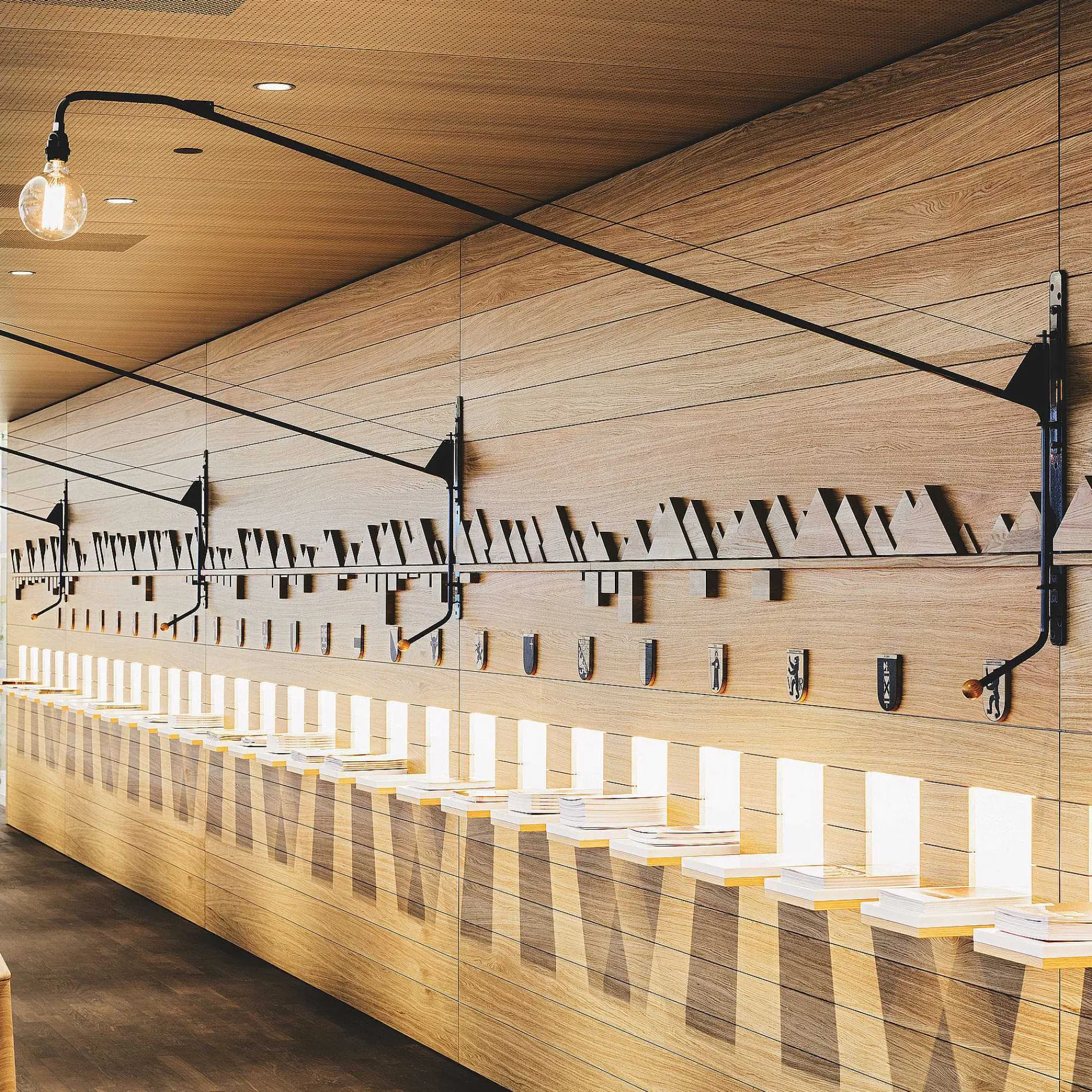 Vitra Pendant Lights*Potence | Wall Lamp | Black