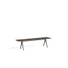 HAY Benches*Pyramid Bench 12 | Bench 190 - Black Structure - Smoked Oak