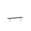 HAY Benches*Pyramid Bench 12 | Bench 190 - Steel Structure - Smoked Oak