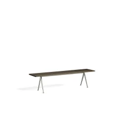 HAY Benches*Pyramid Bench 12 | Bench 190 - Steel Structure - Smoked Oak