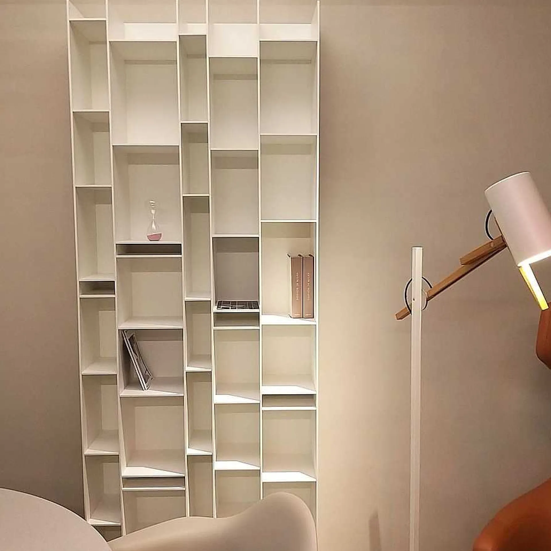 MDF Italia Floor Standing Bookcases*Random | Bookcase - Ex Display