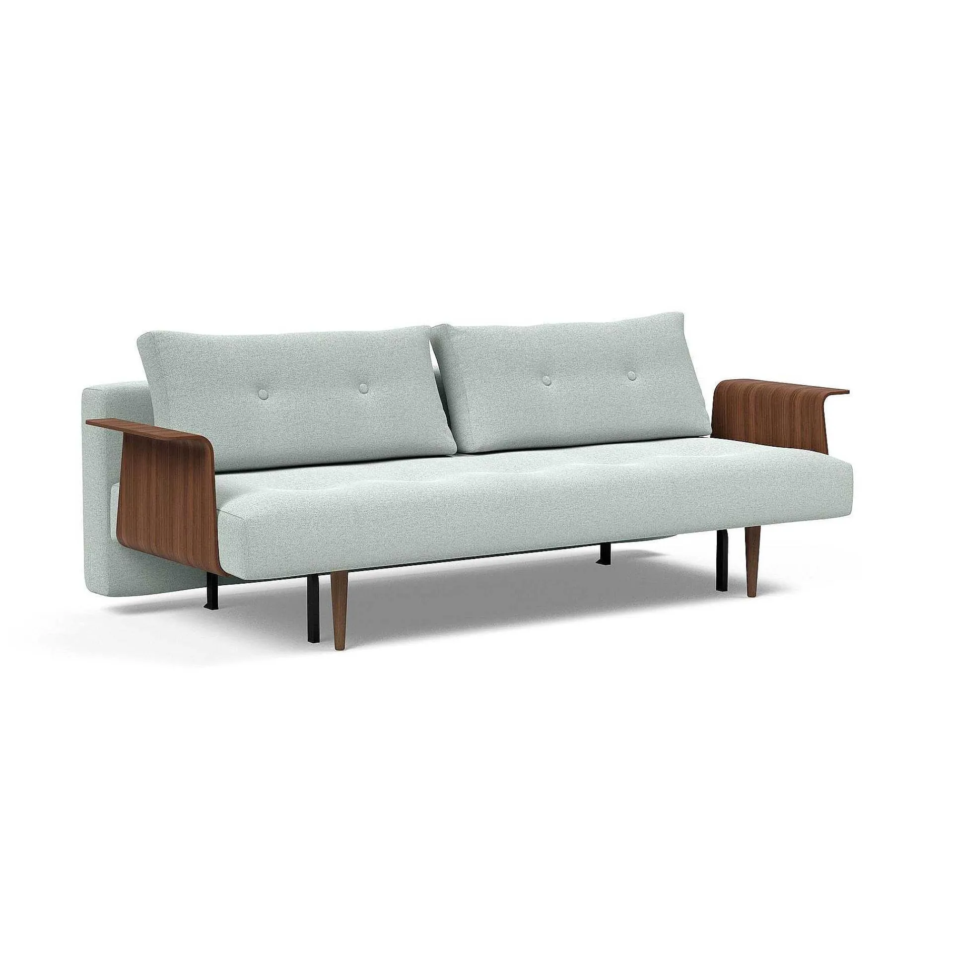 Innovation Living Sofa Beds*Recast Plus Sofa Bed | 552 - Walnut Armrests| 140-200 Cm