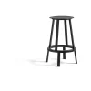 HAY Stools*Revolver Bar Stool Low | Black