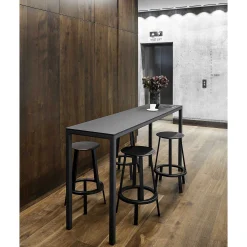 HAY Stools*Revolver Bar Stool Low | Black