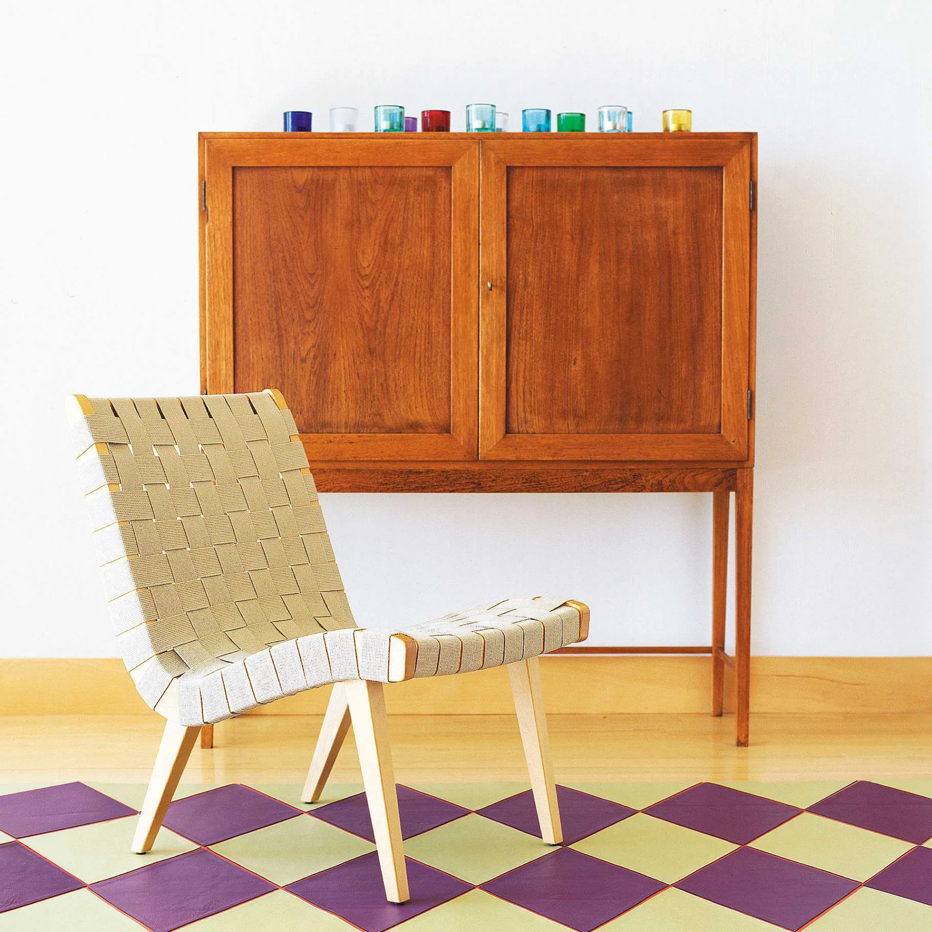 Knoll Single Armchairs*Risom Lounge Chair | Armless