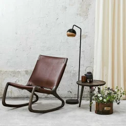 Mater Single Armchairs*Rocker | Rocking Chair | Sirka Grey Stained Oak