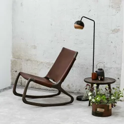 Mater Single Armchairs*Rocker | Rocking Chair | Sirka Grey Stained Oak