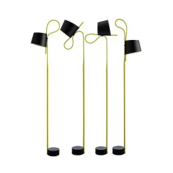 HAY Pendant Lights*Rope Trick | Floor Lamp | Led / Black-Yellow
