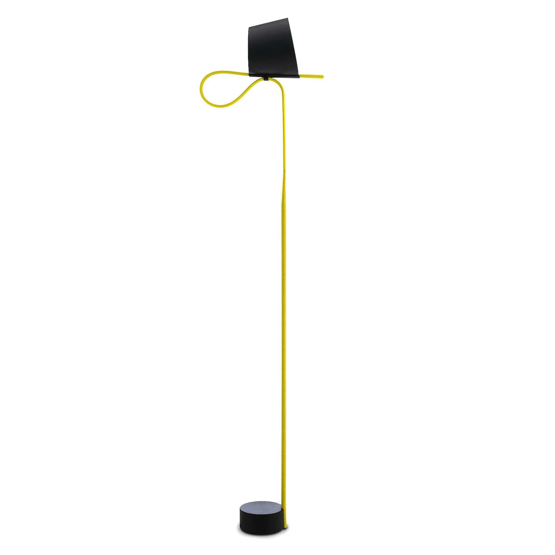 HAY Pendant Lights*Rope Trick | Floor Lamp | Led / Black-Yellow