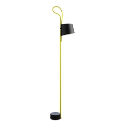 HAY Pendant Lights*Rope Trick | Floor Lamp | Led / Black-Yellow
