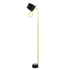 HAY Pendant Lights*Rope Trick | Floor Lamp | Led / Black-Yellow
