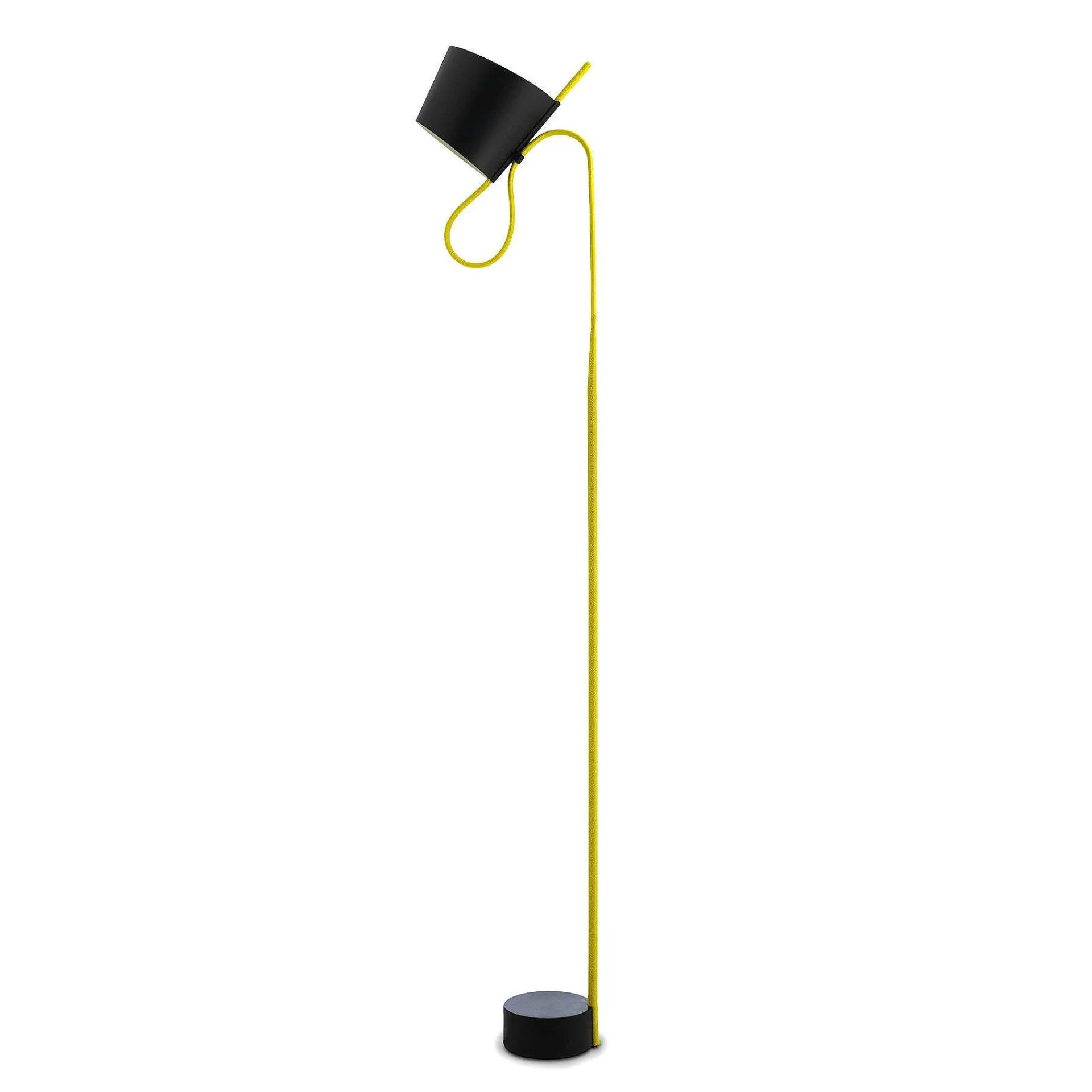 HAY Pendant Lights*Rope Trick | Floor Lamp | Led / Black-Yellow