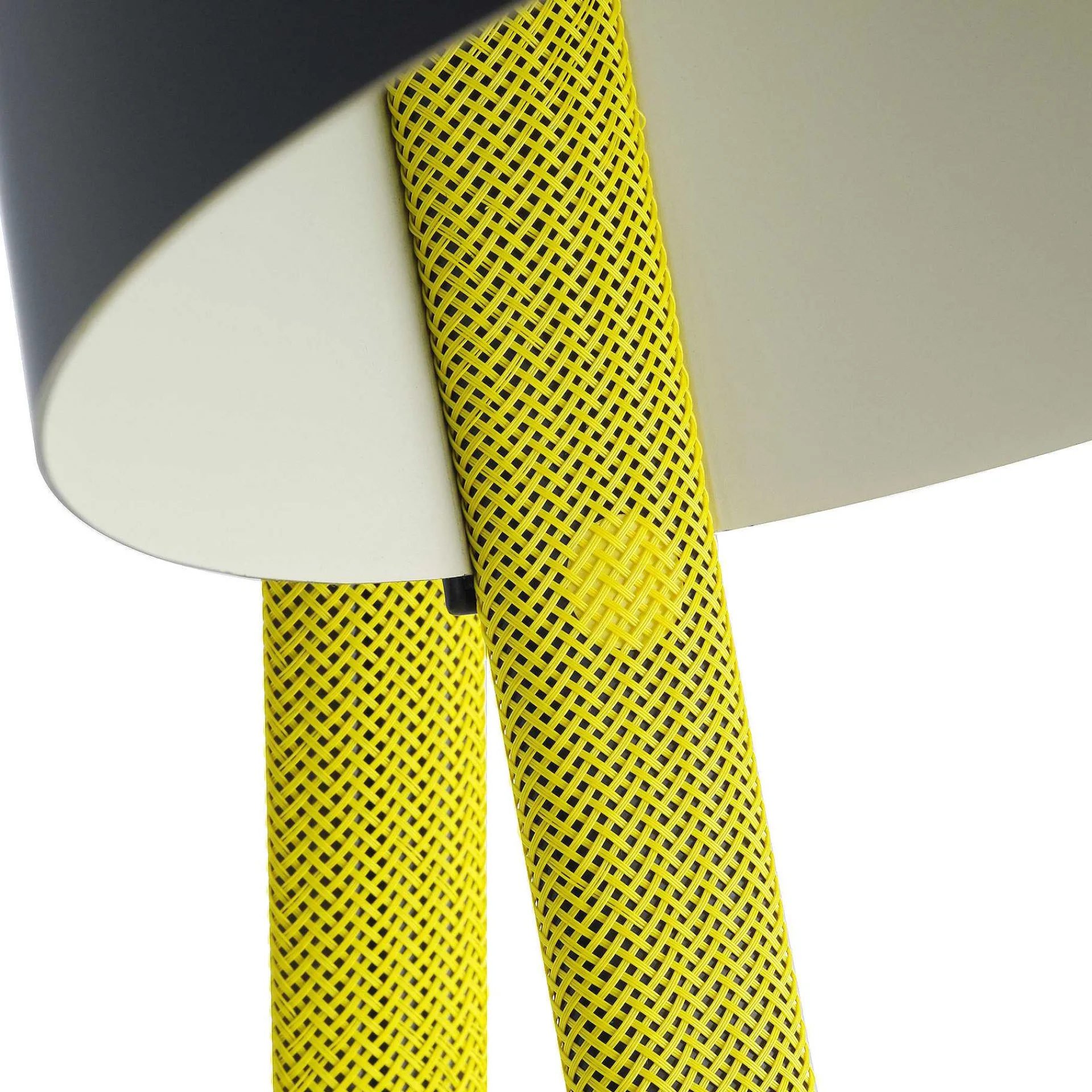 HAY Pendant Lights*Rope Trick | Floor Lamp | Led / Black-Yellow