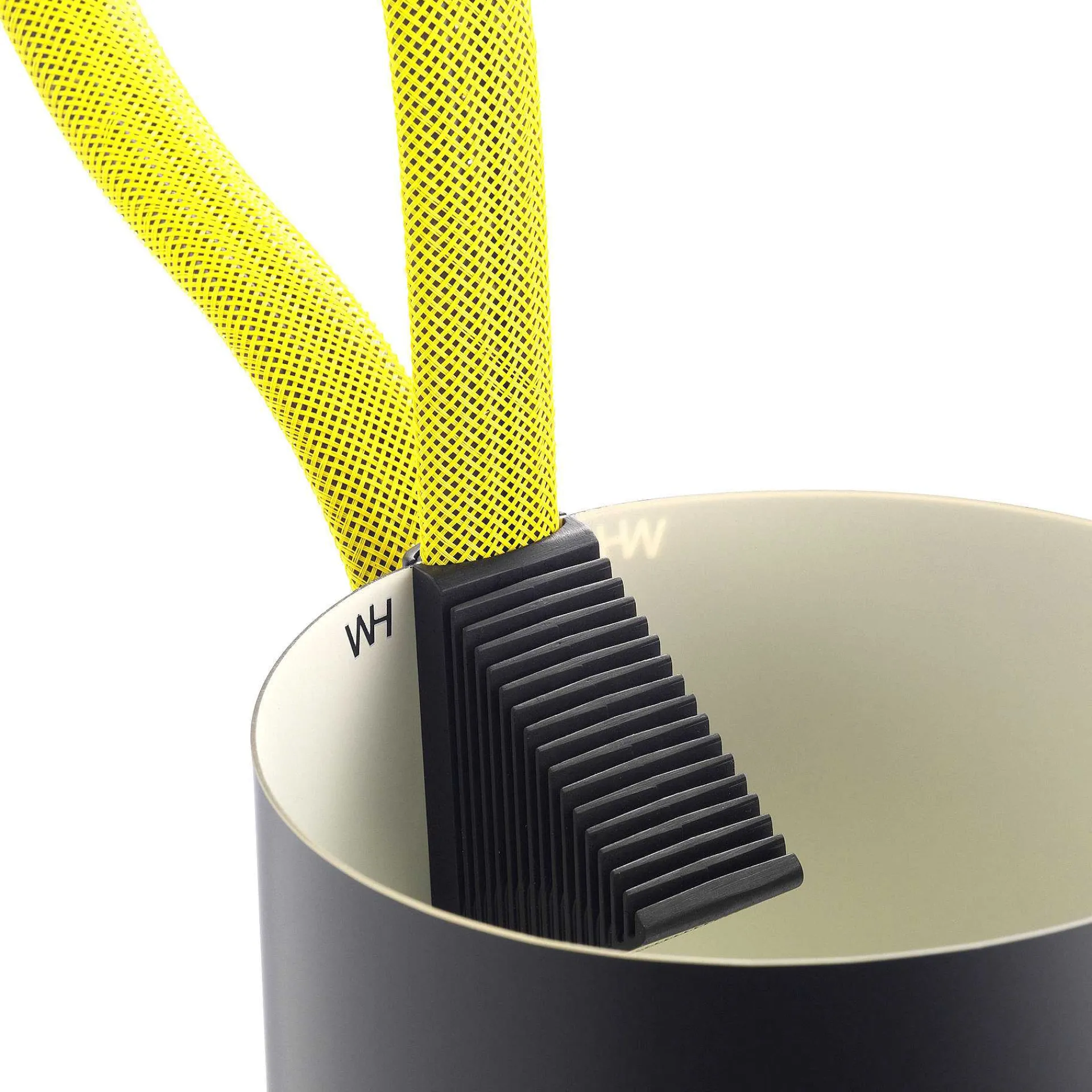 HAY Pendant Lights*Rope Trick | Floor Lamp | Led / Black-Yellow