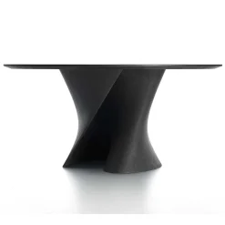 MDF Italia Dining Tables*S Table | Reconstructed Marble Black Ebony