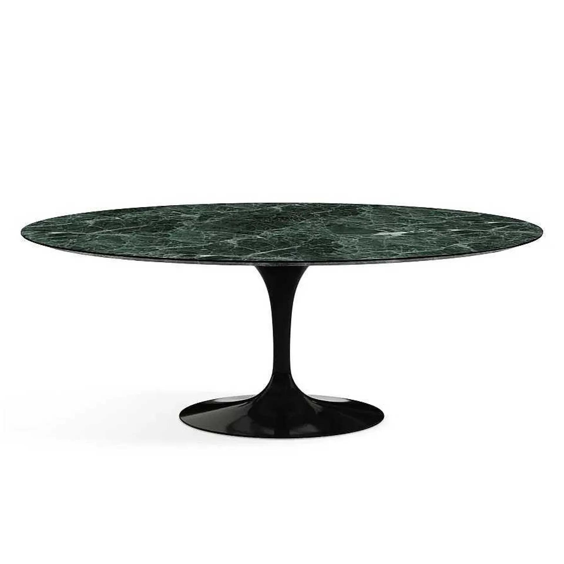 Knoll Dining Tables*Saarinen Tulip Table | Dining Table Oval | Verde Alpi Marble Satin Finish