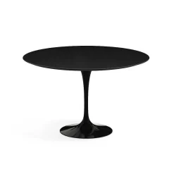 Knoll Dining Tables*Saarinen Tulip Table | Round Table | Black Laminate