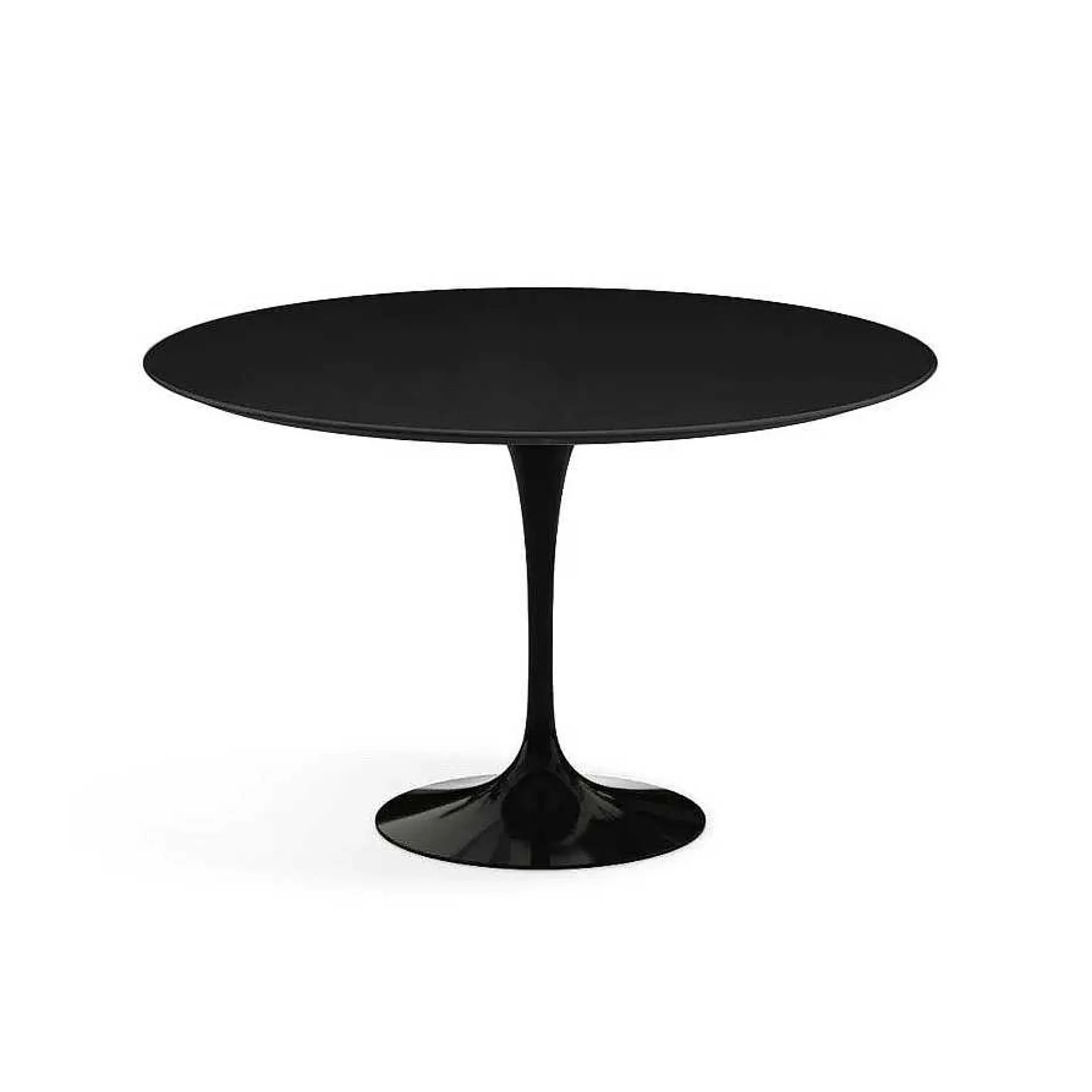 Knoll Dining Tables*Saarinen Tulip Table | Round Table | Black Laminate