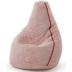 Zanotta Pouf*Sacco Goes Green | Pouf | Red