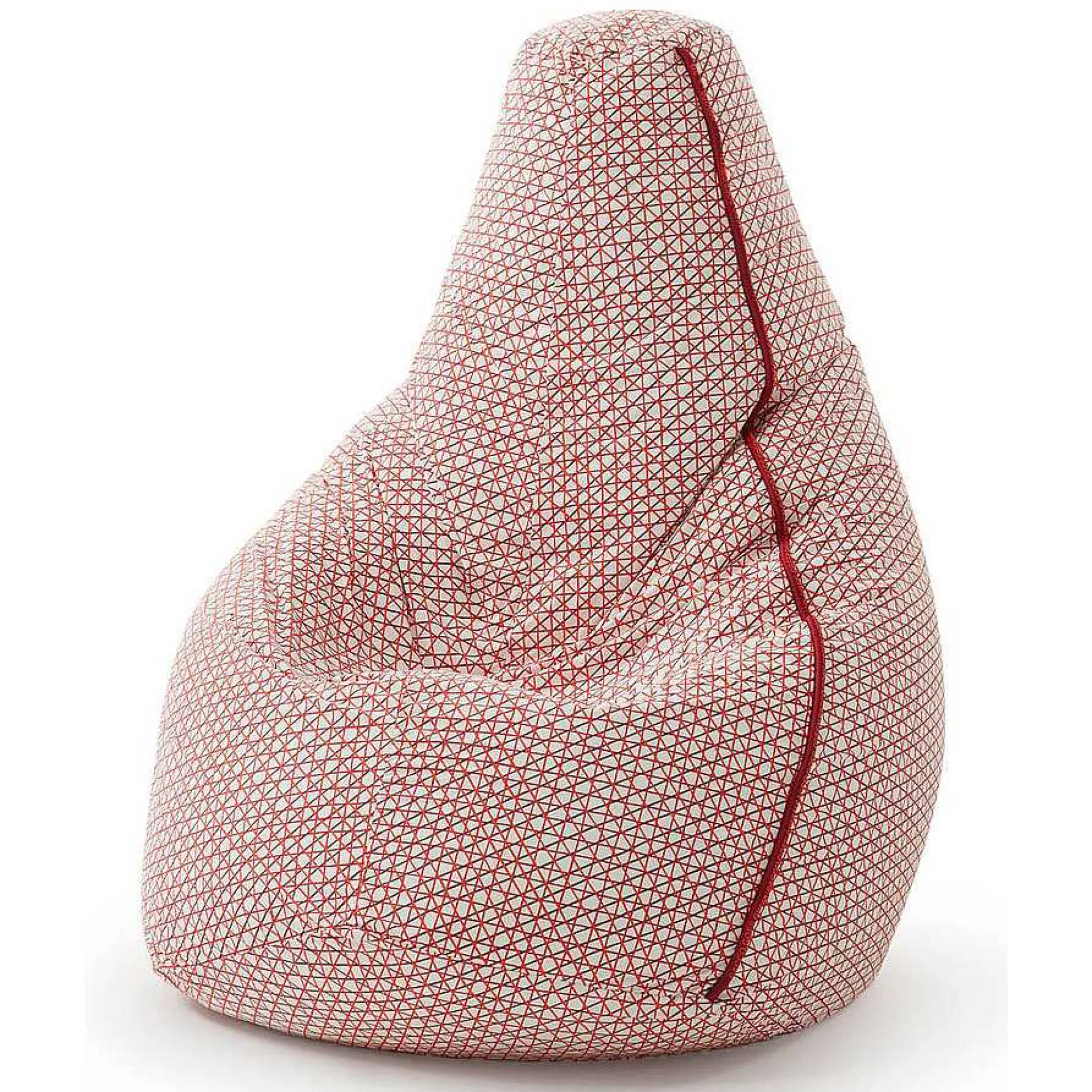 Zanotta Pouf*Sacco Goes Green | Pouf | Red
