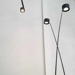 Davide Groppi Pendant Lights*Sampei 290 | Floor Lamp | Black - Ex Display