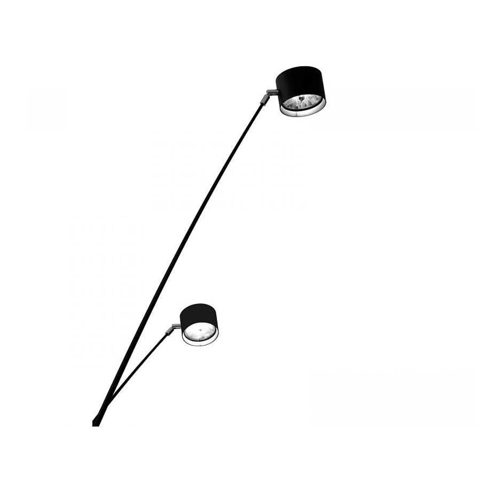 Davide Groppi Pendant Lights*Sampei 290 | Floor Lamp | Black - Ex Display