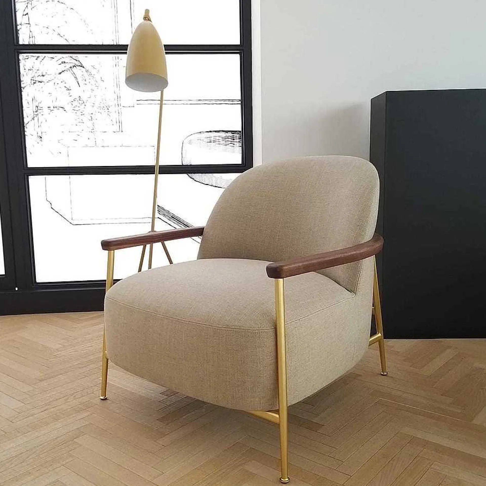 GUBI Single Armchairs*Sejour Lounge Chair | Armchair