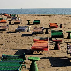 Moroso Outdoor Chairs*Shitake Stool | Fluo Green