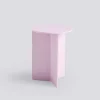 HAY Coffee Tables*Slit Table Round High | High Round Table | Pink