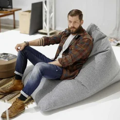 Innovation Living Single Armchairs*Soft Peak Beanbag Pouf | 565