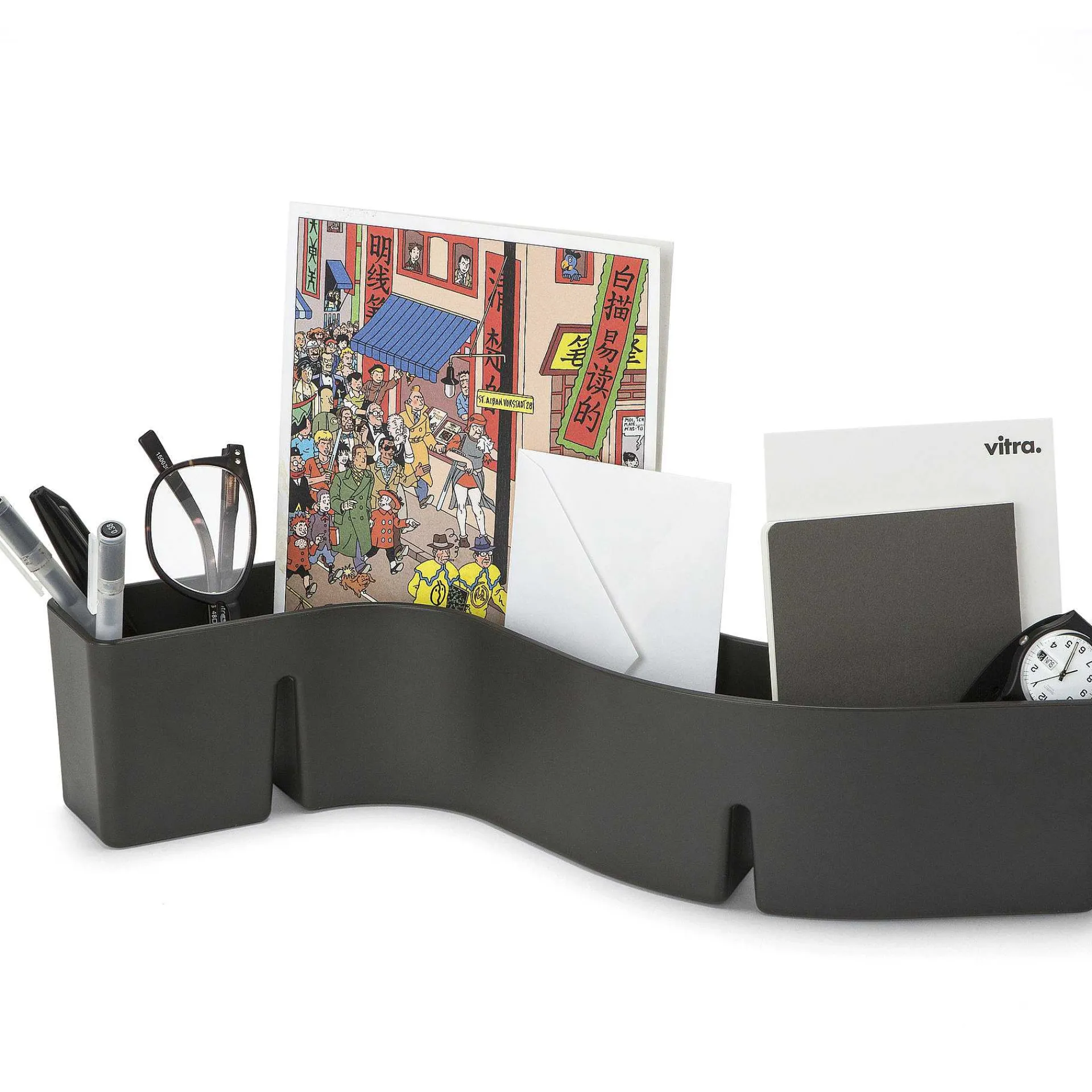Vitra Stationery And Accessories*S-Tidy | Dark Grey