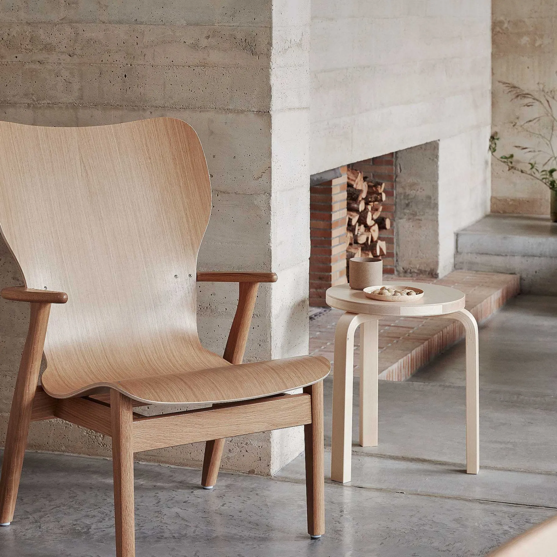 Artek Stools*Stool 60 | Natural Birch