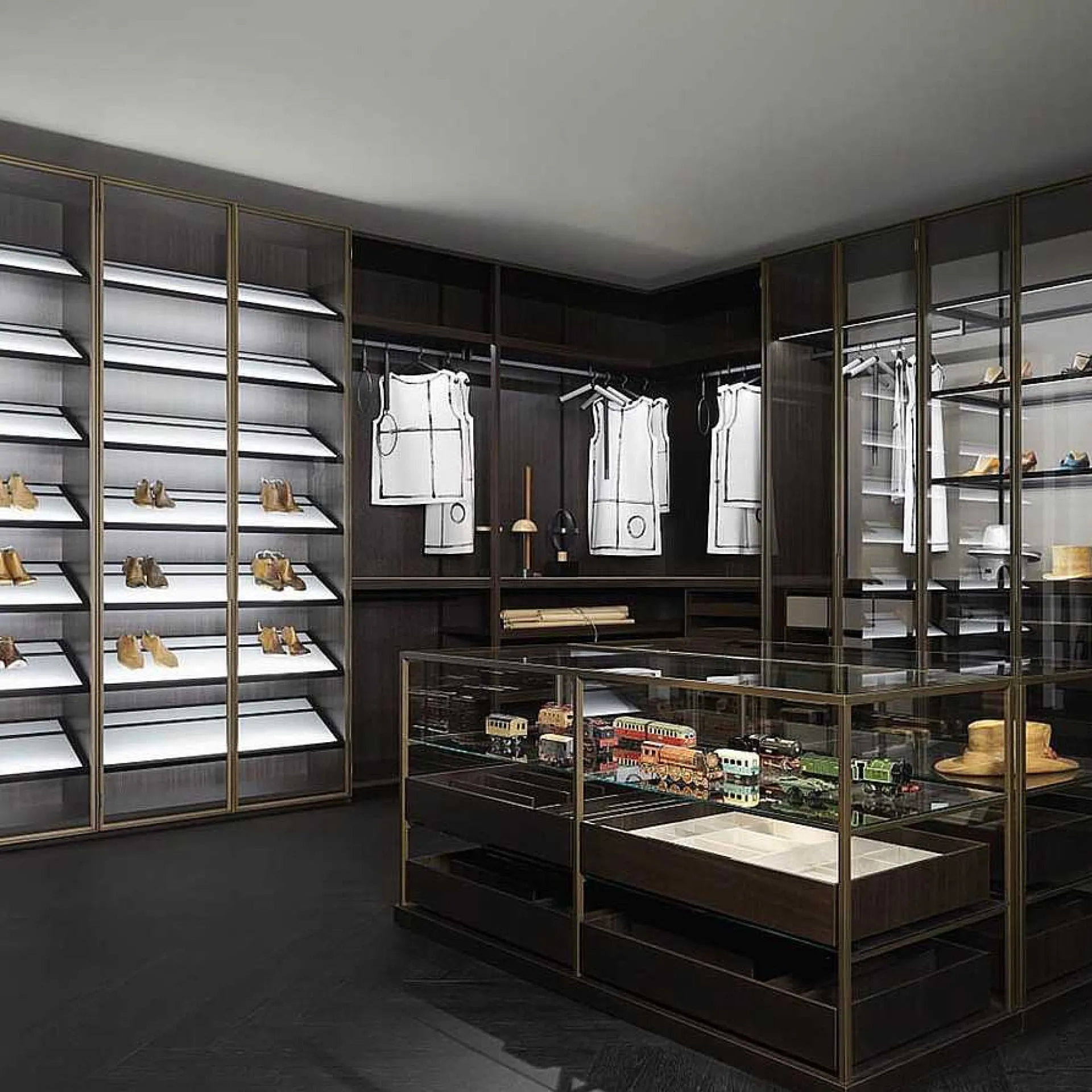 Porro Wardrobe Cabins*Storage | Walk-In Closet System