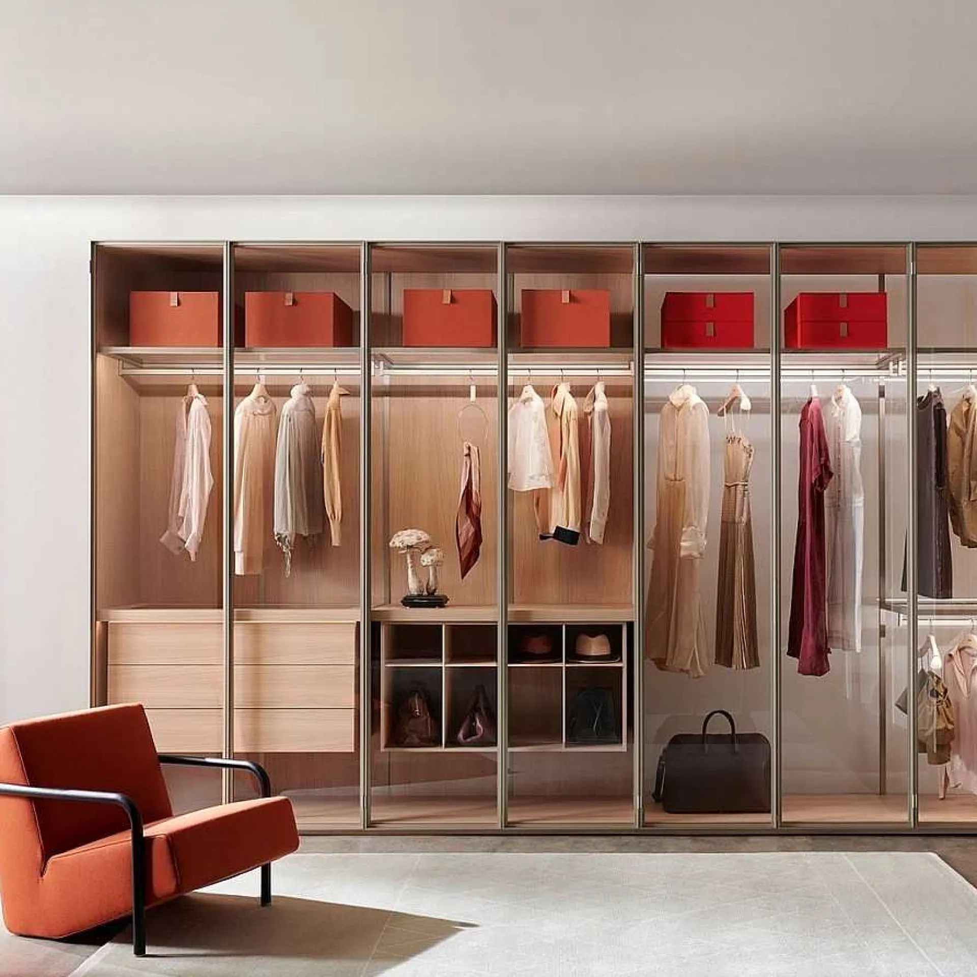 Porro Wardrobe Cabins*Storage | Walk-In Closet System