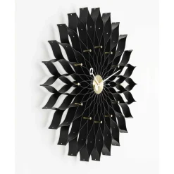 Vitra Clocks*Sunflower Clock | Ash / Brass