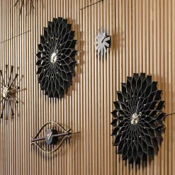 Vitra Clocks*Sunflower Clock | Ash / Brass