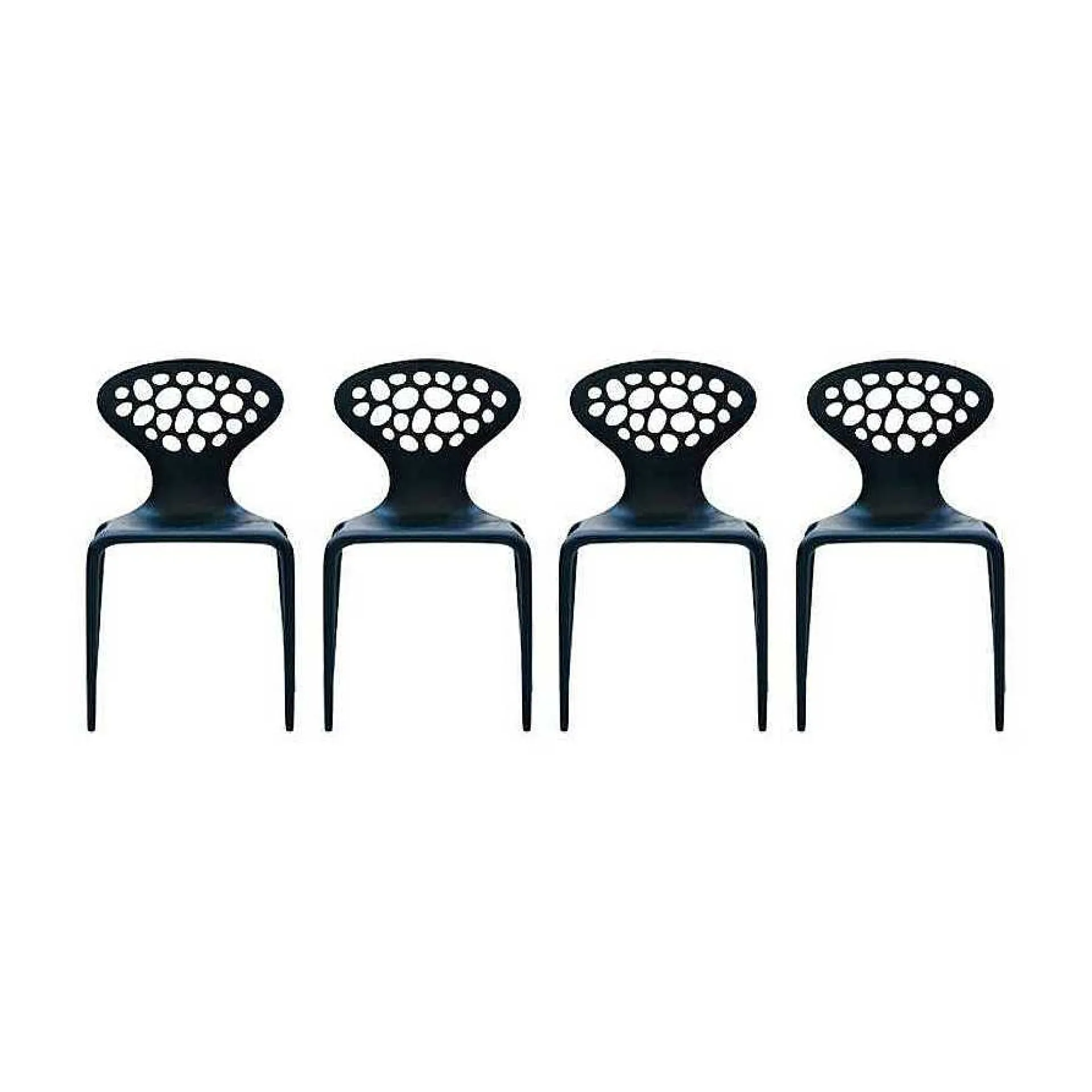 Moroso Outdoor Chairs*Supernatural Chair | Outdoor | Black-Perforated Back