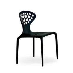 Moroso Outdoor Chairs*Supernatural Chair | Outdoor | Black-Perforated Back