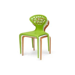 Moroso Outdoor Chairs*Supernatural Chair | Outdoor | Pure White-Perforated Back